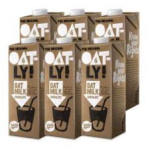 Oat milk cartons