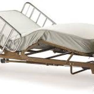 Semi-electric bed